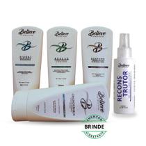 Cronograma Capilar Professional + Reconstrutor de Uso Obrigatório + Shampoo Hidratante (Brinde) Cronograma Capilar Professional + Reconstrutor de Uso Obrigatório + Shampoo Hidratante (Brinde)