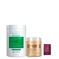 Cronograma Capilar Prohall Extreme Repair 500g E Biomask 1kg