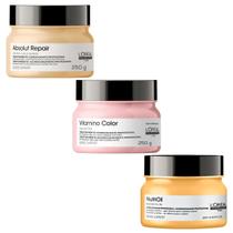 Cronograma Capilar Proteção de Coloridos Loreal 250g - Anti Desbotamento e Hidratação com Brilho