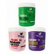 Cronograma Capilar Thyrre 3x500g Mascaras de Hidratação, Nutrição e Reconstrução Tratamento Intenso