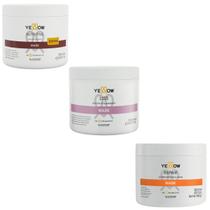Cronograma Capilar Yellow para Cabelos com Química 500g