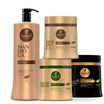 Cronograma Haskell Mascaras 500g Cavalo, Mand. Murumuru + Shampoo Mand. 1 Litro Cronograma Haskell Mascaras 500g Cavalo, Mand. Murumuru + Shampoo Mand. 1 Litro