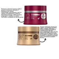 Cronograma Haskell Máscaras Mandioca + Pós Progressiva 300g