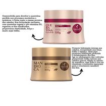 Cronograma Haskell Máscaras Mandioca + Queratina 300g