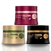 Cronograma Haskell Quina Rosa + Murumuru+ Cavalo Forte 300g