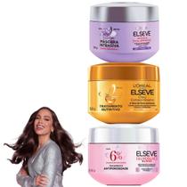 Cronograma Loreal Elseve Paris Hidratação Nutrição Reparação Cronograma Loreal Elseve Paris Hidratação Nutrição Reparação