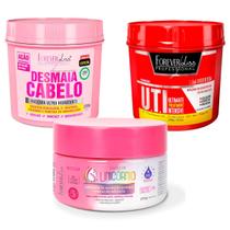 Cronograma Mágia Unicórnio +UTI+ Desmaia Cabelo Forever Liss Cronograma Mágia Unicórnio +UTI+ Desmaia Cabelo Forever Liss