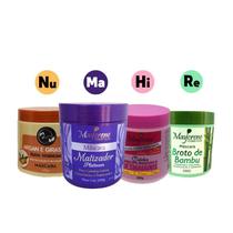 Cronograma Matização e Tratamento Maycrene 4x500ml Hidratação, Nutrição, Reconstrução e Matização Cronograma Matização e Tratamento Maycrene 4x500ml Hidratação, Nutrição, Reconstrução e Matização