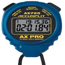 Cronômetro ACCUSPLIT AX725 Pro Memory 16 Linha Dupla Azul Cronômetro ACCUSPLIT AX725 Pro Memory 16 Linha Dupla Azul