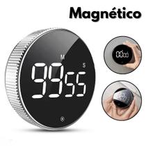 Cronometro Cozinha Magnético Digital Rotatório Portátil