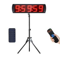 Cronômetro de Corrida GAN XIN Timer 57 cm LED com Controle Remoto Cronômetro de Corrida GAN XIN Timer 57 cm LED com Controle Remoto