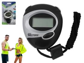 Cronômetro Digital de Mão Corrida Treino Relógio Alarme Data SportWatch