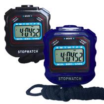 Cronômetro Digital Esporte C/ Calendário Multifuncional Azul