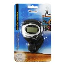 Cronômetro Digital Esportivo 7cm Com Alarme, Relógio E Data