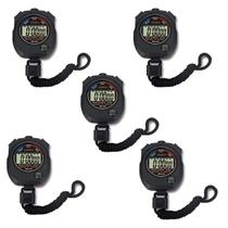 Cronômetro digital multifuncional Timer Pgzsy, pacote com 5