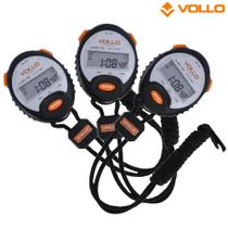 Cronômetro Digital Profissional VL501 Vollo Sports - 3 Unidades.