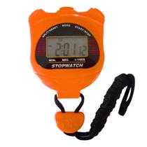 Cronômetro Digital Versátil Alarme Profissional Laranja