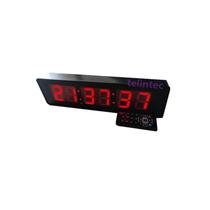 Cronometro e relógio digital de parede controle - XT