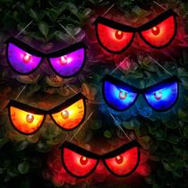 Cronômetro Luzes assustadoras de Halloween para arbustos ao ar livre
