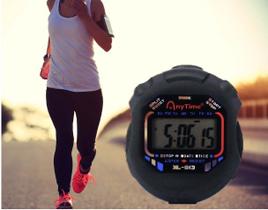 Cronômetro Progressivo De Mão Digital Alarme Hora C/ Corda Cronômetro Progressivo De Mão Digital Alarme Hora C/ Corda