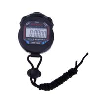 Cronometro Progressivo Digital de Mão Alarme Hora c/ Corda