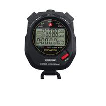 Cronômetro QWM Professional Timer, memória de 100 voltas, resistente à água
