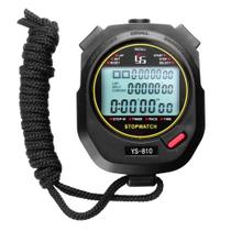 Cronômetro Relógio Digital Progressivo Portátil YS-810 - vktech