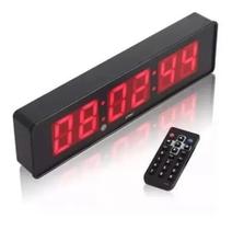 Cronometro Relógio Led Digital Com Controle 2113 Bivolt - LELONG