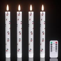Cronômetro remoto Lamp Wondise Flameless Christmas Candles, pacote com 6 unidades Cronômetro remoto Lamp Wondise Flameless Christmas Candles, pacote com 6 unidades