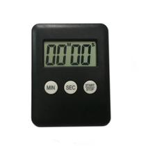 Cronometro timer digital cozinha academia com ima preto