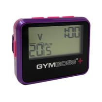 Cronômetro Timer Gymboss Plus Interval Compact Violeta Rosa
