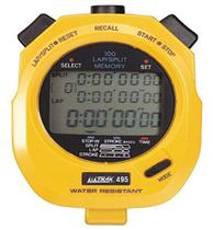 Cronômetro Ultrak 100 com 100 Voltas, Amarelo