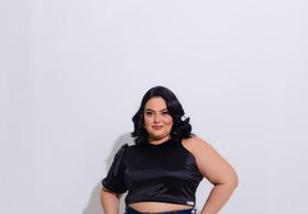 Crooped Beach gloss, preto Crooped Beach gloss, preto