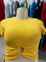 Croped amarelo Croped amarelo