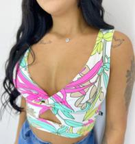 Croped estampado Croped estampado