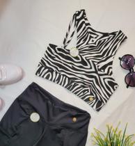 Croped zebra