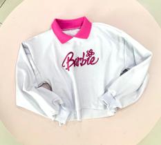 Cropeed moletom barbie Cropeed moletom barbie