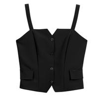 Cropeed Regata Colete Blusa Combinções Elegantes e Estilosas Cropeed Regata Colete Blusa Combinções Elegantes e Estilosas