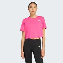 Cropped Adidas Essentials Rosa Feminina Cropped Adidas Essentials Rosa Feminina