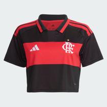 Cropped Adidas Flamengo I 2026 Feminino Cropped Adidas Flamengo I 2026 Feminino