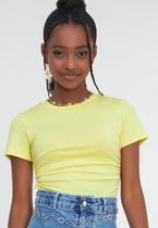 Cropped Amarelo Manga Curta Infantil Bobby Lulu Cropped Amarelo Manga Curta Infantil Bobby Lulu