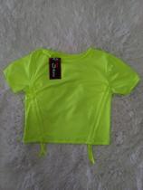 Cropped amarelo neon - Bless