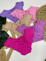 Cropped Anaruga - Rosa - Tamanho único Cropped Anaruga - Rosa - Tamanho único