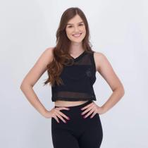 Cropped Atlético Mineiro Ridin Feminina - Preto