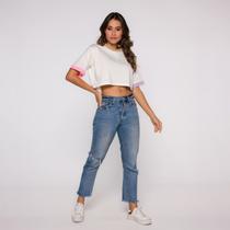 Cropped Baby Look Em Algodão Básico Cropped Baby Look Em Algodão Básico