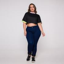 Cropped Baby Look Em Algodão Básico