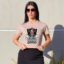 Cropped Baby Look Top Atlético Mineiro Galo Alvinegro Time Feminino Cropped Baby Look Top Atlético Mineiro Galo Alvinegro Time Feminino