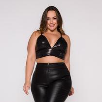 Cropped Barra Triângulo Paetê