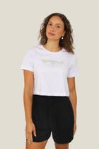 Cropped básico estampa bem me quero