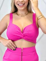 Cropped Bengaline Torcido Pink Katy